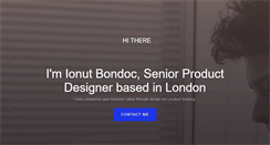 Desktop Screenshot of ionutbondoc.com
